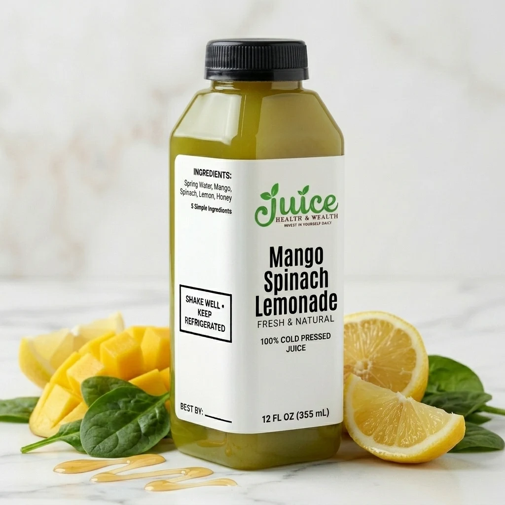 Mango Spinach Lemonade